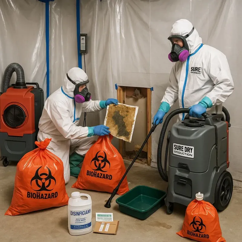 Contaminated Water Handling Protocols process in Smithfield, VA